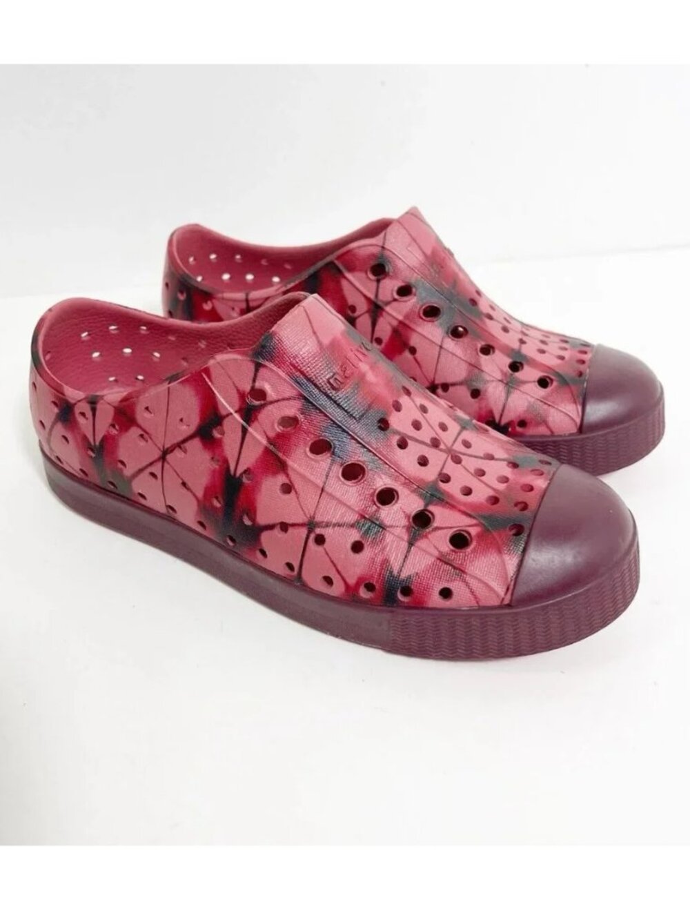 NEW Native Shoes Jefferson Print Slip On Youth Hana Cavalier Tie Dyed Water C12